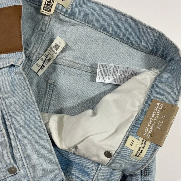 New Madewell The Tall Perfect Vintage Wide Leg Crop Jean NJ397 - Picture 5 of 11